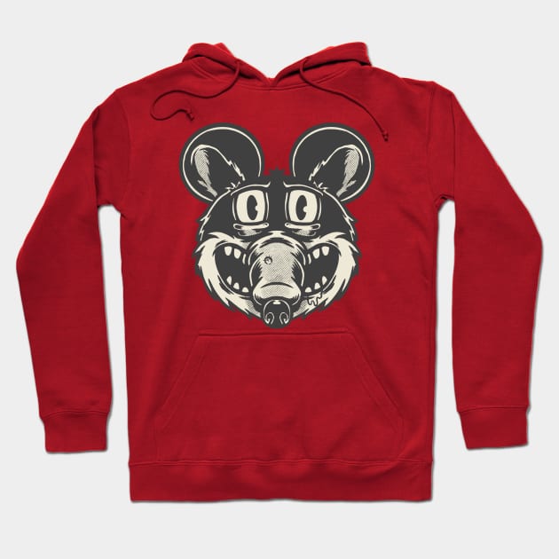 Ugly mouse Hoodie by gut42